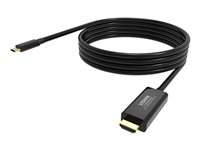 VISION Professional - Videokabel - USB-C hane till HDMI hane - 2 m - svart - stöd för 4K TC 2MUSBCHDMI/BL
