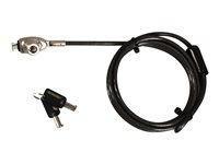 SECURITY CABLE UNIVERSAL SWITCHABLE LOCK KEYED 901234