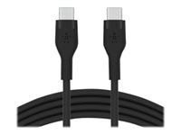 Belkin BoostCharge - USB-kabel - USB (hane) till 24 pin USB-C (hane) - 2 m - svart CAB008BT2MBK