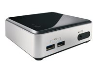 Intel Next Unit of Computing Kit D34010WYK - UCFF Core i3 4010U 1.7 GHz - 0 GB - ingen HDD BOXD34010WYK