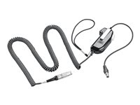 HP Poly SHS 2005-02 - PTT (push-to-talk)-förstärkare för headset - dubbla kanaler, LEMO FGG.2B.310, 681 Ohm ADD - TAA-kompatibel - för Poly SHS 2005-02 8K6V8AA