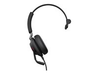 Jabra Evolve2 40 MS Mono - Headset - på örat - konvertibel - kabelansluten - USB-C - ljudisolerande - Certifierad för Microsoft-teams 24089-899-899