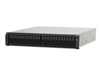 QNAP TS-H2490FU-7302P-256G - NAS-server - 24 fack - kan monteras i rack - PCI Express 3.0 x4 (NVMe) - RAID 0, 1, 5, 6, 10, 50, 60, JBOD - RAM 256 GB - 25 Gigabit Ethernet - iSCSI support TS-H2490FU-7302P-256G