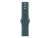 Apple - Band för smart klocka - 46mm - storlek S/M - lake green MXLQ3ZM/A