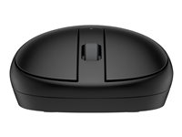 HP 245 - Mus - höger- och vänsterhänta - optisk - 3 knappar - trådlös - Bluetooth 5.1 - svart 81S67AA