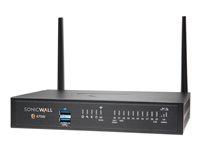 SonicWall TZ470W - Advanced Edition - säkerhetsfunktion - 1GbE, 2.5GbE - Wi-Fi 5 - 2.4 GHz, 5 GHz - SonicWall säkerhetsuppgradering, plusprogram (3 år) - skrivbord 02-SSC-6815
