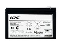 APC - UPS-batteri - 6 x batteri - ventilstyrd blysyra (VRLA) - 9 Ah - 0U APCRBCV205