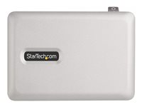StarTech.com 7-Port USB-C Hub, 5x USB-A + 2x USB-C, Self-Powered w/ 65W Power Supply, USB 3.1 10Gbps Hub w/ BC1.2 Charging, Desktop/Laptop USB Hub with 3ft Locking USB-IF Certified Cable - USB Expansion Hub (10G5A2CS-USB-C-HUB) - Hubb - 5 x USB 3.2 Gen 2 + 2 x USB-C 3.2 Gen 2 - skrivbordsmodell 10G5A2CS-USB-C-HUB