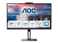 AOC Value-line 24V5CW/BK - V5 series - LED-skärm - Full HD (1080p) - 24" - HDR 24V5CW/BK