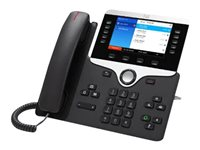 Cisco IP Phone 8841 - VoIP-telefon - SIP, RTCP, RTP, SRTP, SDP - 5 rader CP-8841-3PCC-K9=