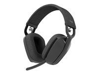 Logitech Zone Vibe 100 - Headset - fullstorlek - Bluetooth - trådlös - grafit 981-001213