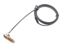 SECURITY CABLE SERIALIZED COMBINATION - PACK 25 PCS 901202/25