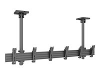 Multibrackets M Menu Board Mount Pro MBC3X1U - Fäste - aluminium, stål - svart - skärmstorlek: 30"-42" - takmonterbar 7350073735662