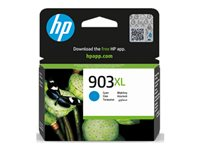HP 903XL - 8.5 ml - Lång livslängd - cyan - original - Officejet - blister - bläckpatron - för Officejet 6950 T6M03AE#30B