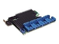 Intel Integrated RAID Module RMS2LL080 - Kontrollerkort (RAID) - 8 Kanal - SATA 3Gb/s / SAS 6Gb/s - RAID 0, 1, 1E - PCIe 2.0 x4 - för Server Board S5520; Server System SC5650, SR1630, SR1695; Workstation System SC5650 AXXRMS2LL080