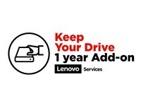 Lenovo Keep Your Drive Add On - Utökat serviceavtal (för bärbara datorer) - 1 år - för K14 Gen 1; ThinkBook 14 G5 IRL; 14 G6 ABP; 16 G6 ABP; ThinkCentre neo 30a 22 5WS0L13021