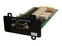 Eaton DB9 RS-232 Relay/Serial Interface Mini-Slot Card for 5PX G2, 9SX, and 9PX Lithium-ion UPS Systems - Adapter för administration på distans - RS-232 - för P/N: 9PX6KG2, 9PX6KIECG2, 9PX6KP1G2, 9PX6KP2G2, 9PX6KTF5G2, 9PX8KG2, 9PX8KTF5G2 RELAY-MS