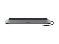 Belkin CONNECT Universal USB-C 11-in-1 Pro Dock - dockningsstation - USB-C - 2 x HDMI, VGA - 2.5GbE INC014BTSGY