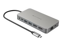 HyperDrive - Dockningsstation - USB-C - 2 x HDMI - 1GbE HDM1H-GL