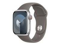 Apple - Band för smart klocka - 41 mm - storlek S/M - lera - för Watch Hermès Series 7, Hermès Series 9, SE 3, Series 10, Series 11, Series 8, Series 9 MT373ZM/A
