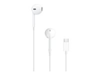 Apple EarPods - Hörlurar med mikrofon - öronknopp - kabelansluten - USB-C MYQY3ZM/A