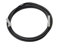 HPE Direct Attach Cable - Direktkopplingskabel - QSFP+ till QSFP+ - 5 m - dubbelaxlad - för P/N: Q9E63A 720202-B21