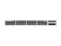Cisco Catalyst 9200L - Network Essentials - switch - L3 - 48 x 10/100/1000 + 4 x gigabit SFP (upplänk) - rackmonterbar C9200L-48T-4G-E