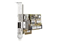 HPE Smart Array P222/512 with FBWC - Kontrollerkort (RAID) - 8 Kanal - SATA 6Gb/s / SAS 6Gb/s - låg profil - RAID 0, 1, 5, 6, 10, 50, 60, 1 ADM, 10 ADM - PCIe 3.0 x8 - för ProLiant DL360p Gen8, MicroServer Gen8, ML310e Gen8, ML350e Gen8; StoreEver 6250 631667-B21