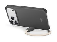 Beats - Baksidesskydd för mobiltelefon - med ställning och kamerakontroll - MagSafe-kompatibilitet - polykarbonat - granitgrå - för iPhone 17 Pro Max MGY94LL/A