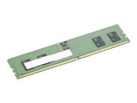 Lenovo Gen2 - DDR5 - modul - 8 GB - DIMM 288-pin - 2800 MHz - ej buffrad - grön 4X71S00741