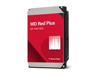 WD Red Plus WD120EFGX - Hårddisk - 12 TB - inbyggd - 3.5" - SATA 6Gb/s - 7200 rpm - buffert: 512 MB WD120EFGX