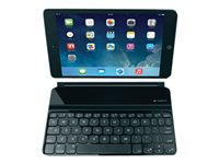 Logitech Ultrathin Keyboard Cover - Tangentbord - Bluetooth - svart 920-005031