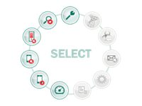 Kaspersky Endpoint Security for Business - Select - Abonnemangslicens (1 år) - 1 nod - volym - Nivå E (5-9) - Win - Europa KL4863XAEFS