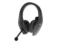 BlueParrott S650-XT - Headset - på örat - Bluetooth - trådlös - NFC - aktiv brusradering - svart 204292