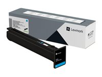 Lexmark - Cyan - original - box - tonerkassett LCCP - för Lexmark CS963e, CX961se, CX962se, CX963se 77L0H20