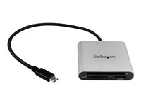 StarTech.com USB 3.0 multi-flashminneskortläsare/skrivare med USB-C - SD, microSD, CompactFlash - Kortläsare (CF I, CF II, MMC, SD, microSD, SDHC, microSDHC, SDXC, microSDXC) - USB 3.0 FCREADU3C