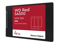 WD Red SA500 WDS400T1R0A - SSD - 4 TB - inbyggd - 2.5" - SATA 6Gb/s WDS400T1R0A