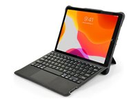 PORT Designs MANCHESTER II - Tangentbord och foliefodral (robust skyddande folio) - med pekplatta - trådlös - Bluetooth - AZERTY - pappkartong 201523