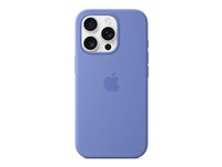 Apple - Baksidesskydd för mobiltelefon - MagSafe-kompatibilitet - silikon - vintergröna - för iPhone 16 Pro MDG14ZM/A