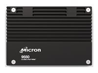 Micron 9550 MAX - SSD - Mixed Use - krypterat - 12.8 TB - inbyggd - 2.5" - PCI Express 5.0 x4 (NVMe) - 256 bitars AES - TCG Opal Encryption 2.0, Self-Encrypting Drive (SED) - TAA-kompatibel MTFDLAL12T8THB-1BK1DABYYR