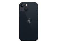Apple iPhone 13 mini - 5G smartphone - dual-SIM / Internminne 128 GB - OLED-skärm - 5.4" - 2340 x 1080 pixlar - 2 bakre kameror 12 MP, 12 MP - front camera 12 MP - midnatt MLK03QN/A