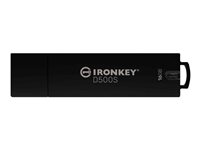 Kingston IronKey D500S - USB flash-enhet - krypterat - FIPS 140-3 Level 3 - 16 GB - USB 3.2 Gen 1 - TAA-kompatibel IKD500S/16GB
