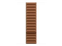 Apple - Klockrem för smart klocka - 46mm - storlek S/M - caramel - för Watch Hermès Series 9, SE 3, Series 10, Series 11, Series 8, Series 9, Ultra 2, Ultra 3 MGDF4ZM/A