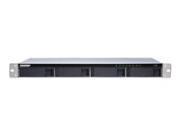 QNAP TS-431XeU - NAS-server - 4 fack - kan monteras i rack - SATA 6Gb/s - RAID 0, 1, 5, 6, 10, JBOD, 5 hot spare - RAM 2 GB - Gigabit Ethernet / 10 Gigabit Ethernet - iSCSI support - 1U TS-431XEU-2G