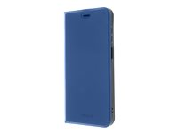 Insmat Easy - Vikbart fodral för mobiltelefon - polyuretan, kartong+papper, termoplastisk polyuretan (TPU) - electric blue - för Samsung Galaxy A16 5G 650-3302