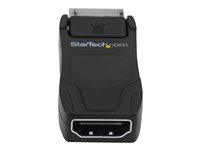 StarTech.com DisplayPort till HDMI adapter - 4K - Videokort - DisplayPort hane till HDMI hona - svart - passiv, 4K30 Hz (3840 x 2160) stöd - för P/N: TB2DOCK4K2DP DP2HD4KADAP