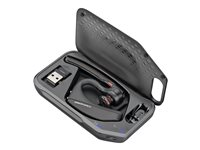 HP Poly Voyager 5200 - Voyager 5200 series - headset - inuti örat - montering över örat - Bluetooth - trådlös - USB-A via Bluetooth-adapter - svart - Certifierad för Microsoft-teams 7K2F3AA
