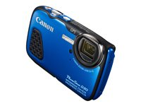 Canon PowerShot D30 - Digitalkamera - kompakt - 12.1 MP - 1 080 p - 5x optisk zoom - undervatten upp till 25 m - blå 9337B011