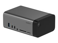 Belkin CONNECT 11-in-1 Pro - Dockningsstation - USB-C - 2 x HDMI, USB-C - 1GbE - 150 Watt INC020KQSGY
