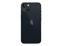 Apple iPhone 13 - 5G smartphone - dual-SIM / Internminne 512 GB - OLED-skärm - 6.1" - 2532 x 1170 pixlar - 2 bakre kameror 12 MP, 12 MP - front camera 12 MP - midnatt MLQC3QN/A
